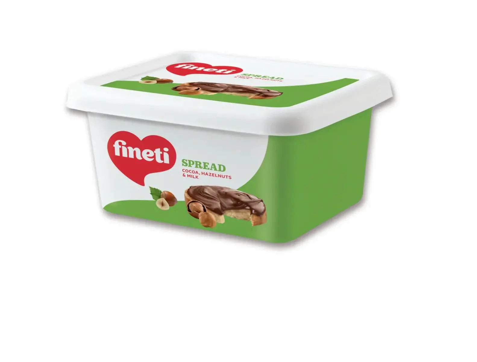 Fineti, Crema al cacao, nocciole e latte 200g Glasse e Decori Naty Shop 600 grammi