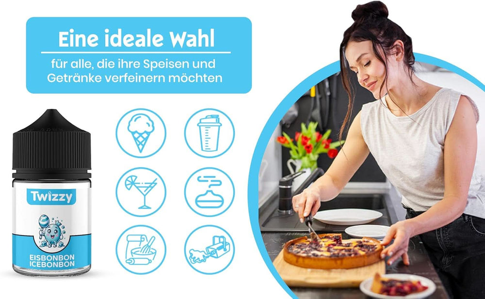 Twizzy Aroma Concentrato Ice Candy, 60 ml Aromi Naty Shop