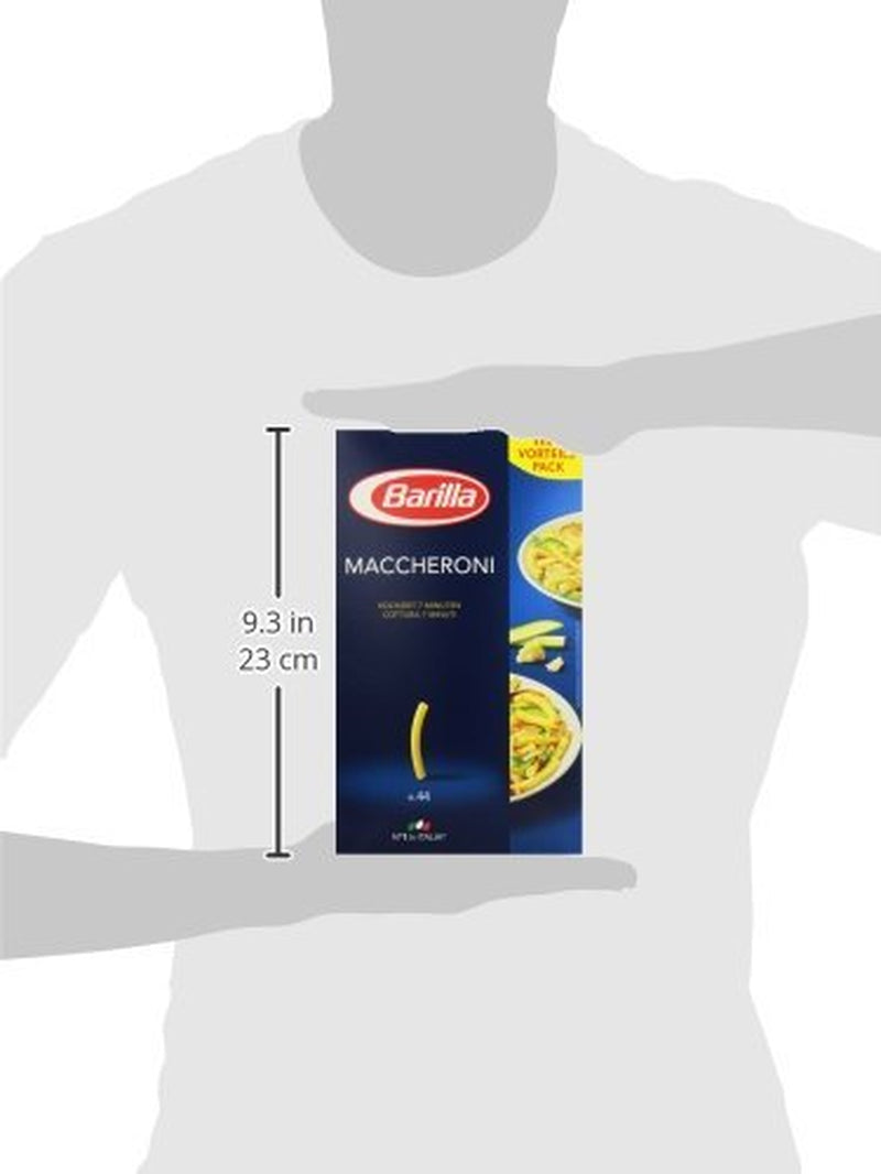 Pasta di semola di grano duro Barilla Maccheroni n. 44 – Confezione da 1 (1x1kg)