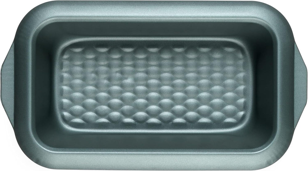 Progress BW09819G2EU7 Shimmer Kollektion, Runde Backform Aus Kohlenstoffstahl Mit Antihaftbeschichtung, Ideal Für Pies, Kuchen, Torten Und Quiches, 28 Cm, Grün Stampi e teglie da forno Naty Shop 28Cm Laib Pfanne