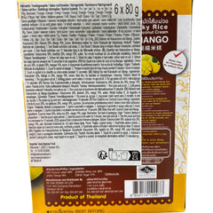 - Riso colloso con cocco e mango - (6 x 80 g)