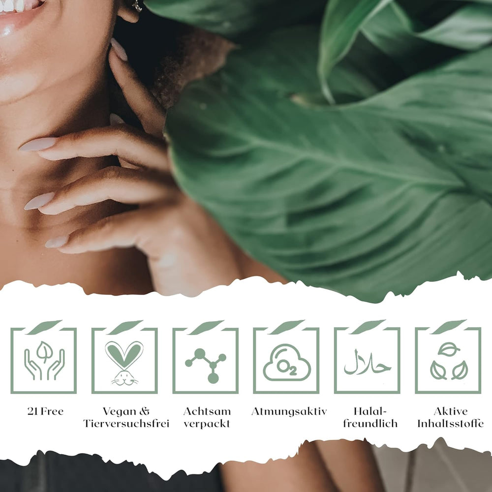 Smalto beige ad asciugatura rapida (Moon Dust) - smalto naturale con formula vegana - traspirante, sostenibile e di lunga durata, 14 ml