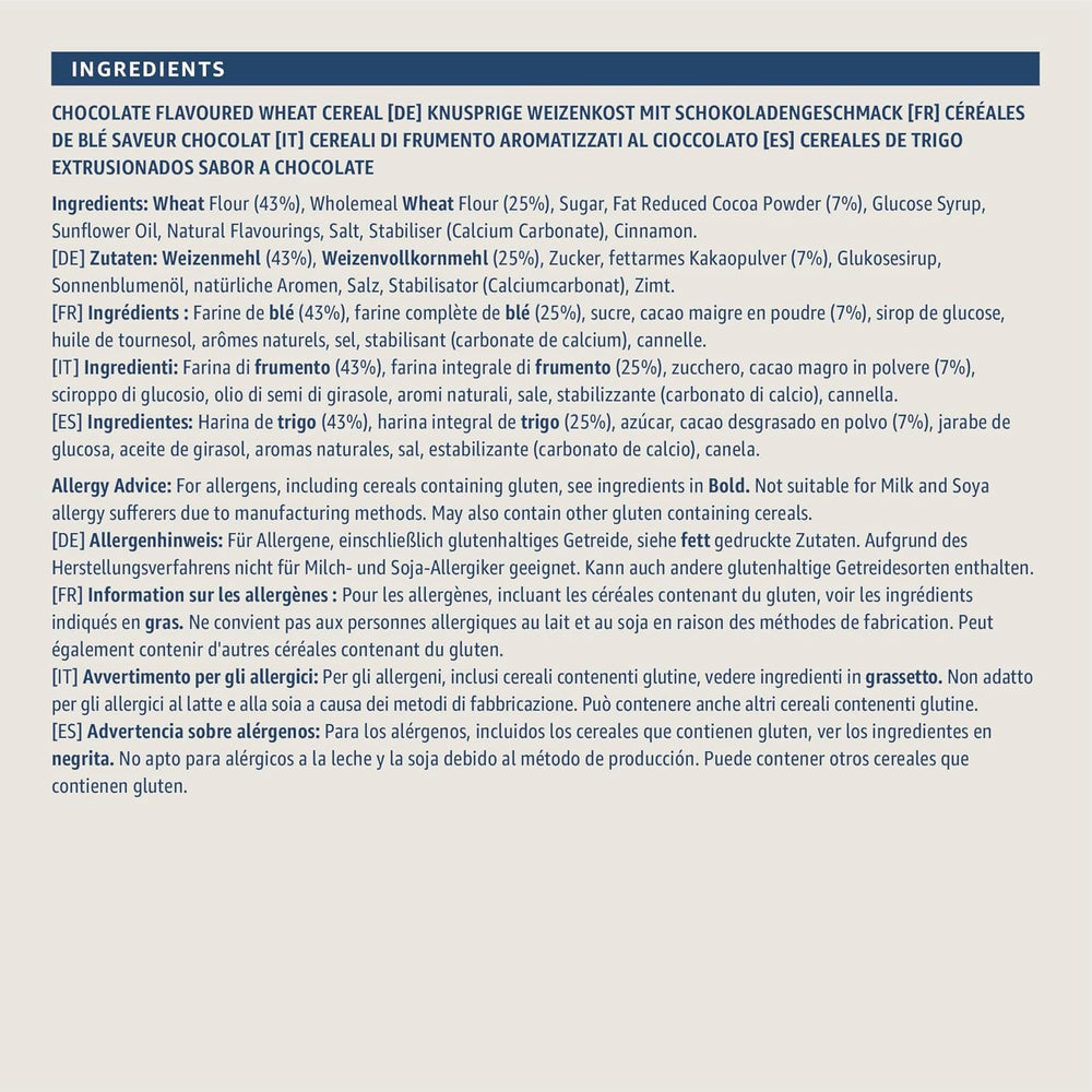 Barrette di cioccolato da Amazon, 375 g