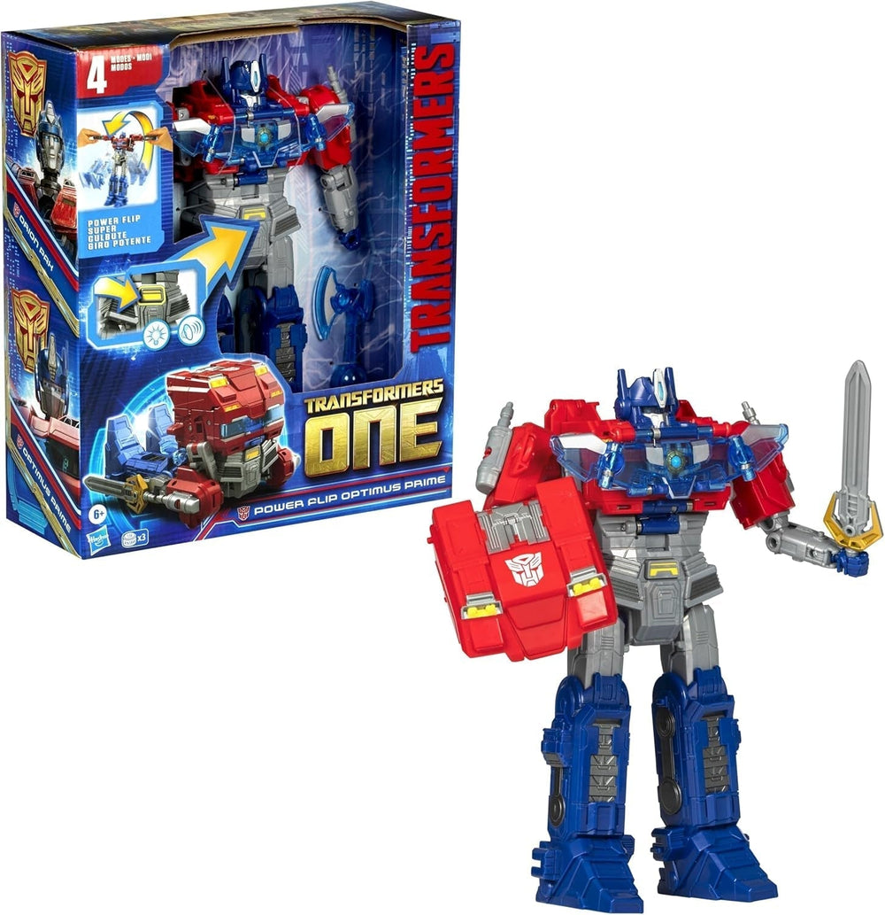Figurina interattiva Transformers One Power Flip Optimus Prime (Orion Pax) Action figures Naty Shop