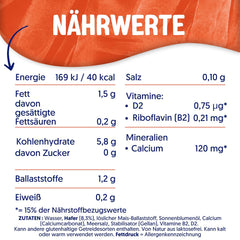 Alpro Haferdrink ohne Zucker – Milchalternative auf Haferbasis – Vegan und lactosefrei – Rich an Ballaststoffen, Calcium und Vitaminen – 8 x 1 L