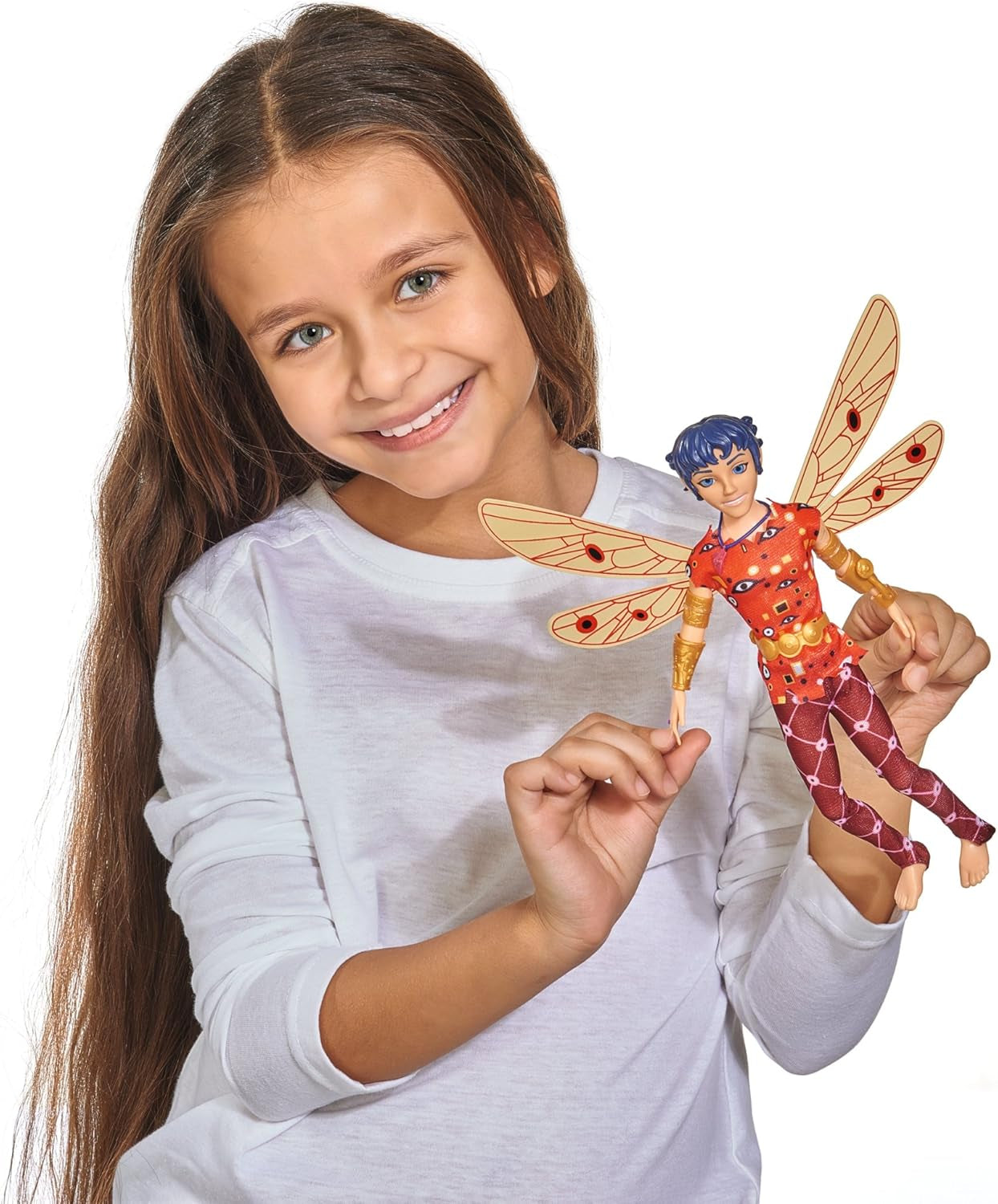 Simba 109480091 - Mia an Me Dressing Doll Mo, Elf cu aripi și picioare mobile, accesorii 6X și inel de prietenie, 24.5Cm, de la 3 ani [Exclusiv pe Amazon] Papusi Naty Shop