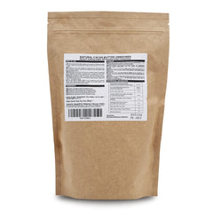 Kakaobutter - 250g - Theobroma Cacao - Raw Cacaobutter - Kakao Butter in Stücken - Kaltgepresst - Unraffiniert - Rein und Naturlich - für Speisen und Hautpflege - Cacao Butter
