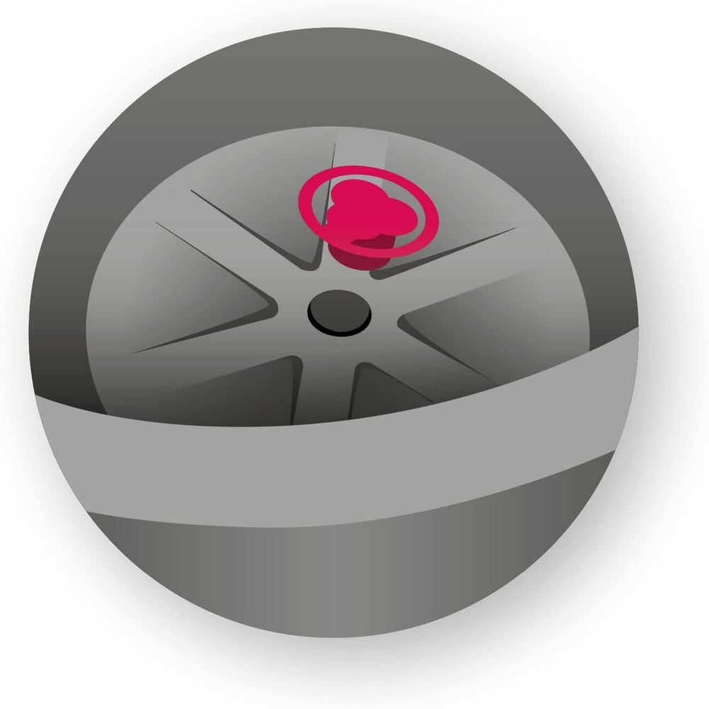 Scheurich Wave Globe High, recipient înalt din plastic, granit negru, diametru 29,8 cm, înălțime 40 cm, volum 6 l.