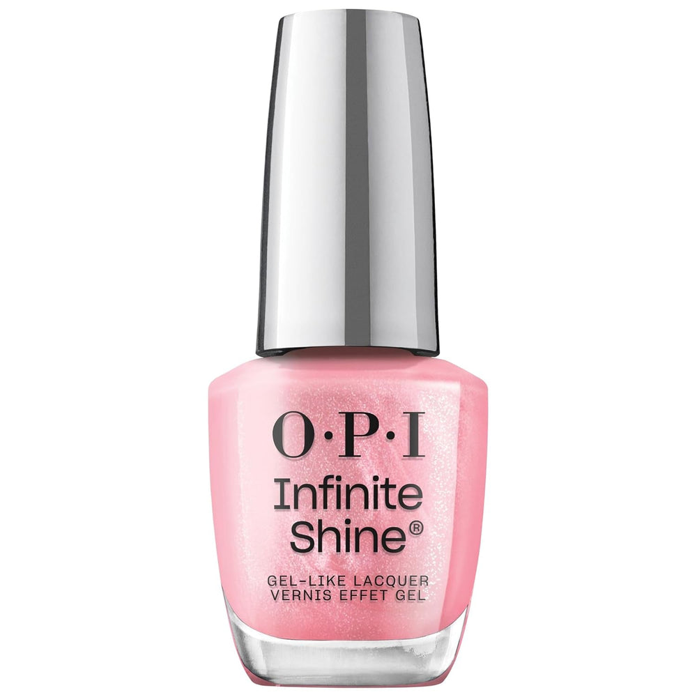 OPI Infinite Shine Pink Tones – Tehnologie gel pre-întărită fără lampă UV – Până la 11 zile de rezistență – Oja vegană de lungă durată – 15 ml