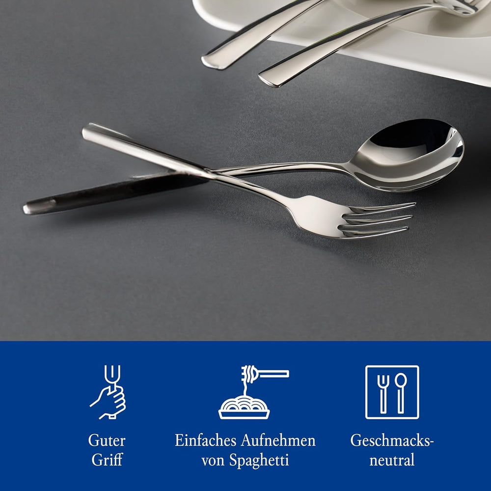 Villeroy & Boch - Daily Line Speciali Set posate spaghetti 4 pezzi Kitchen Naty Shop