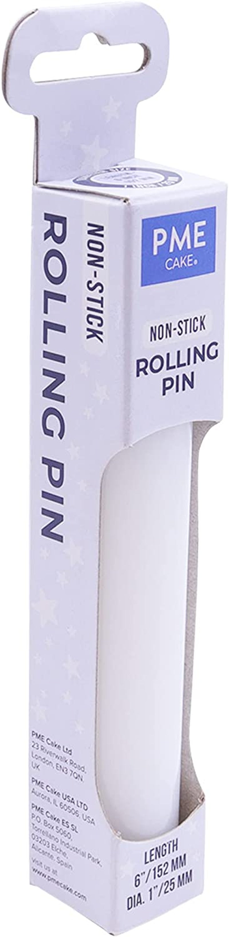 PP85 Antihaftbeschichteter polietilene-ausrollstab 15 cm, Kunststoff, bianco, cm, 21.08 x 6.06 x 2.08 cm, 1 Einheiten