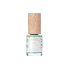 TOOFRUIT Smalto per unghie alla menta per bambini - A base d'acqua, rimovibile, senza solventi, non tossico e sicuro, 100% vegano, 10 ml