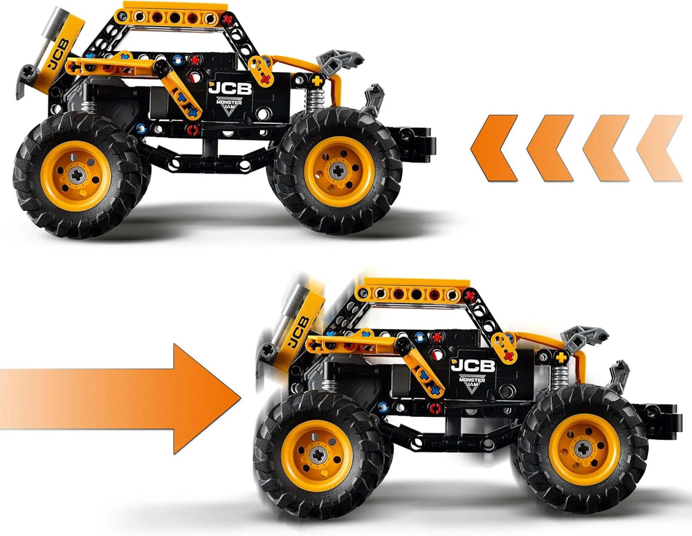 LEGO Technic Monster Jam Digatron, set da gioco Monster Truck per bambini, giocattoli da costruzione per bambini, ragazzi e ragazze dai 7 anni, idee regalo per gli appassionati di Monster Truck e Motorsport 42199 Set di costruzione Besuche den LEGO-Store