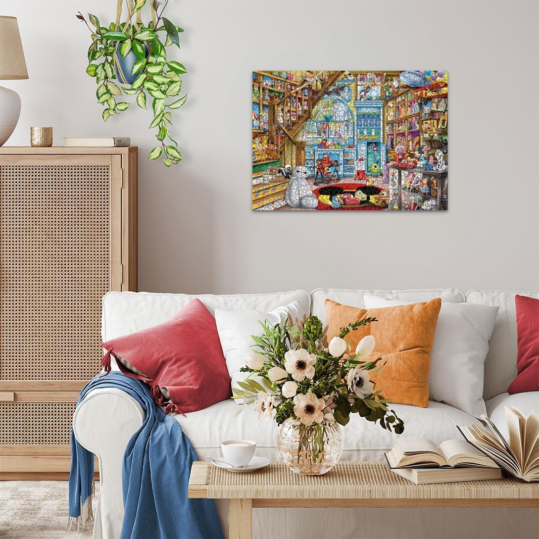 Ravensburger Puzzle 12000527 - În magazinul de jucării - Puzzle Disney de 1000 de piese pentru adulți și copii de la 14 ani Puzzle Naty Shop