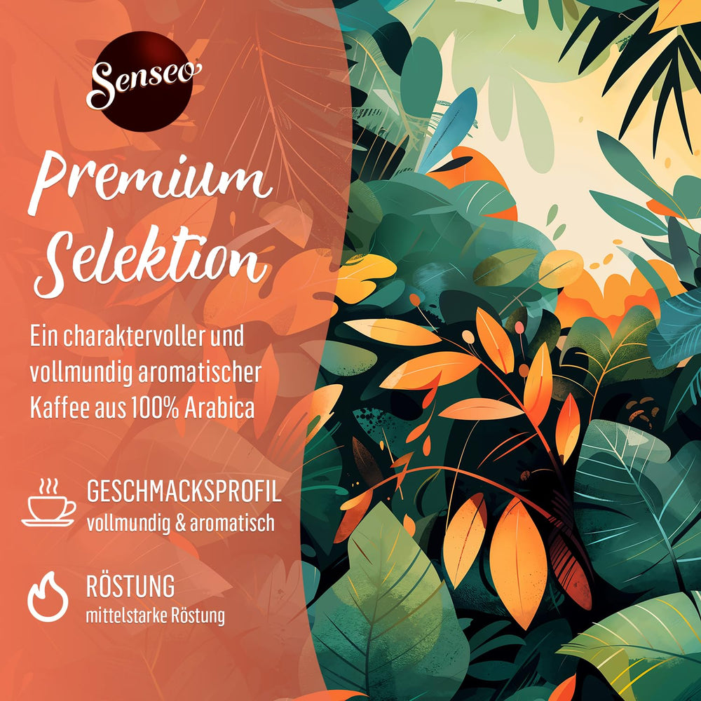 Senseo Pads Premium Selektion, 5 x 16 Getränke, 80 Kaffeepads