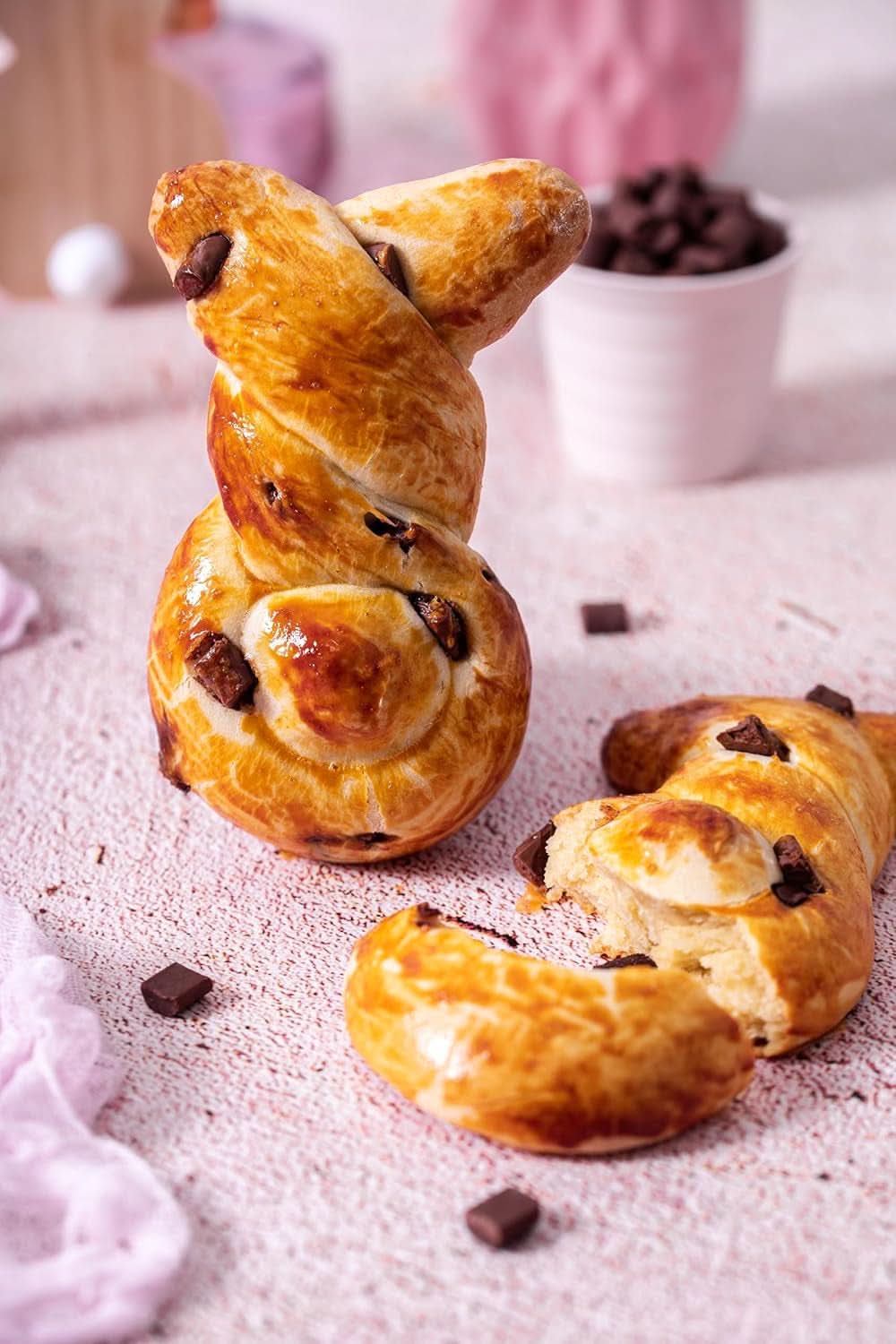 RUF, gocce XXL di cioccolato fondente da forno, vegano, senza glutine, 100 grammi Glasse e Decori Naty Shop