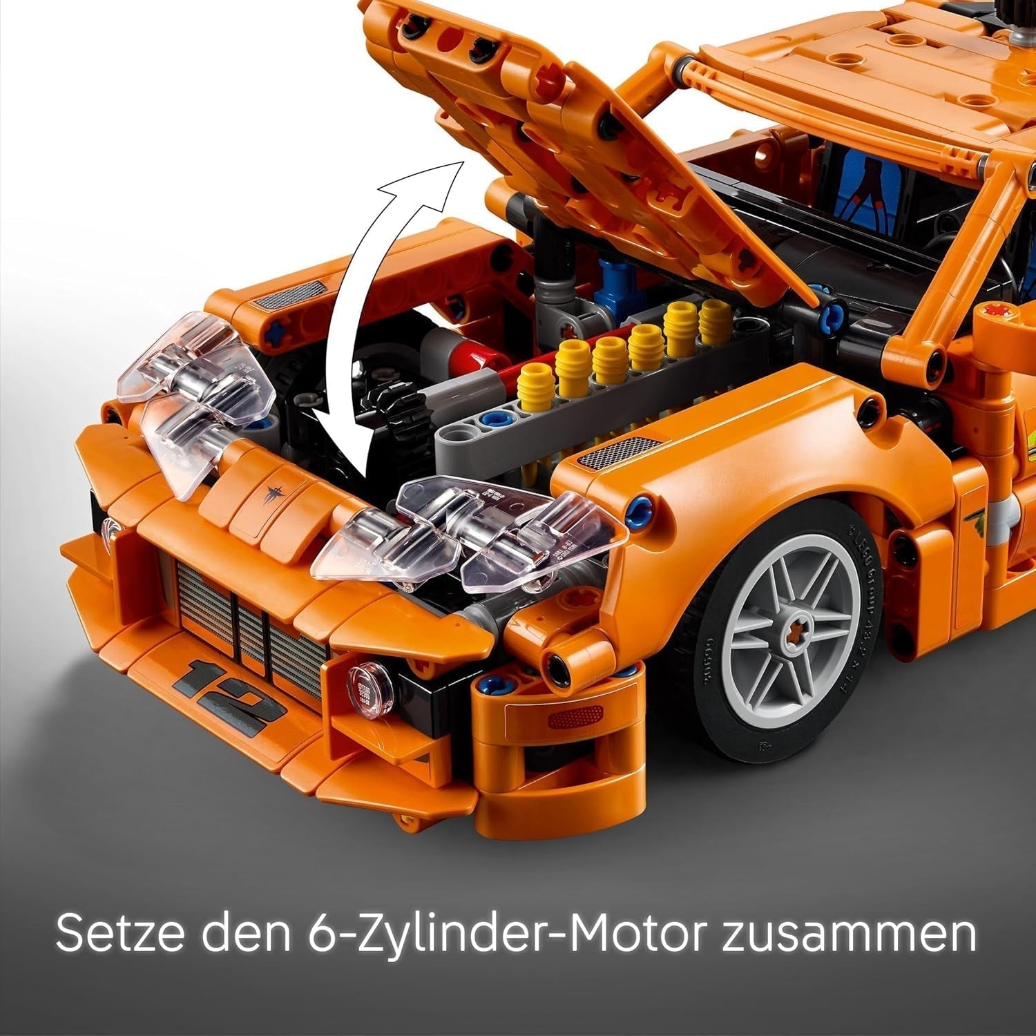 LEGO Technic Fast and Furious Toyota Supra MK4 - Macchinina - Con motore a 6 cilindri e porte apribili - Set di modelli per ragazzi e ragazze sopra i 9 anni - Idea regalo di compleanno 42204 Set di costruzione Beuche den LEGO-Store
