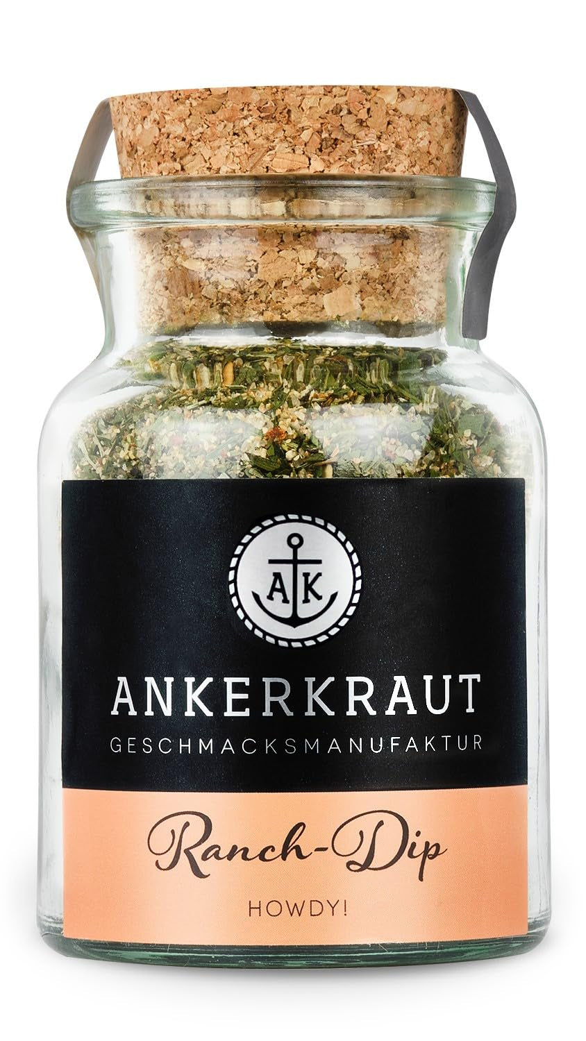 Ankerkraut Ranch Dip, 60g in vetro di sughero