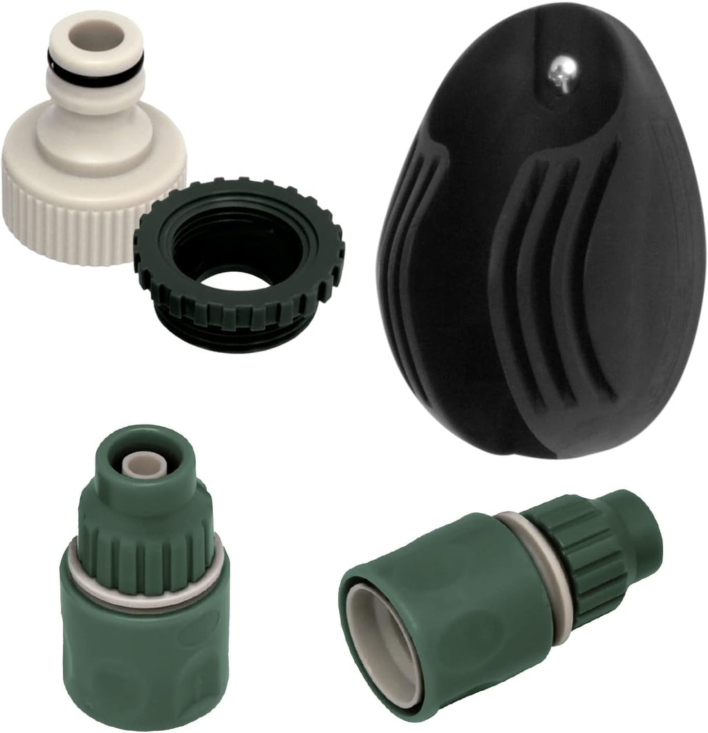 Furtun de grădină C2107N2 cu 7 forme, 15 m, verde