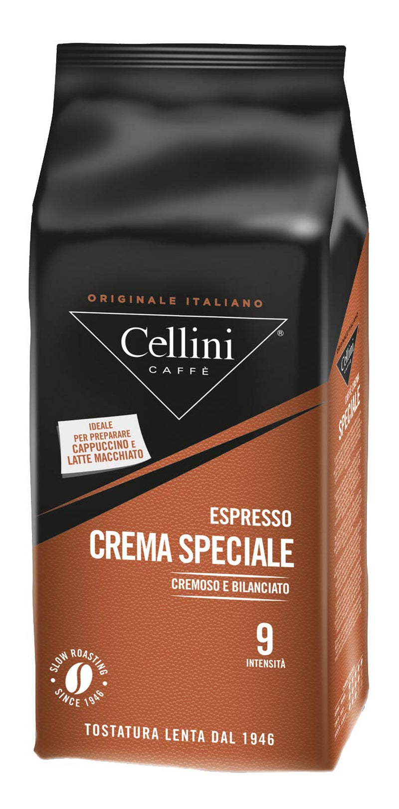 Cellini Crema Speciale boabe întregi, 1 Kg Cafea Naty Shop