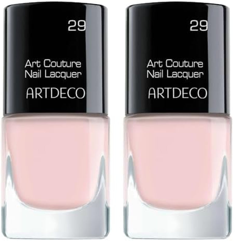 ARTDECO Art Couture Nail Lacquer - Smalto per unghie con esclusivo effetto lucido vinilico in edizione mini - 1 x 5 ml (confezione da 2)