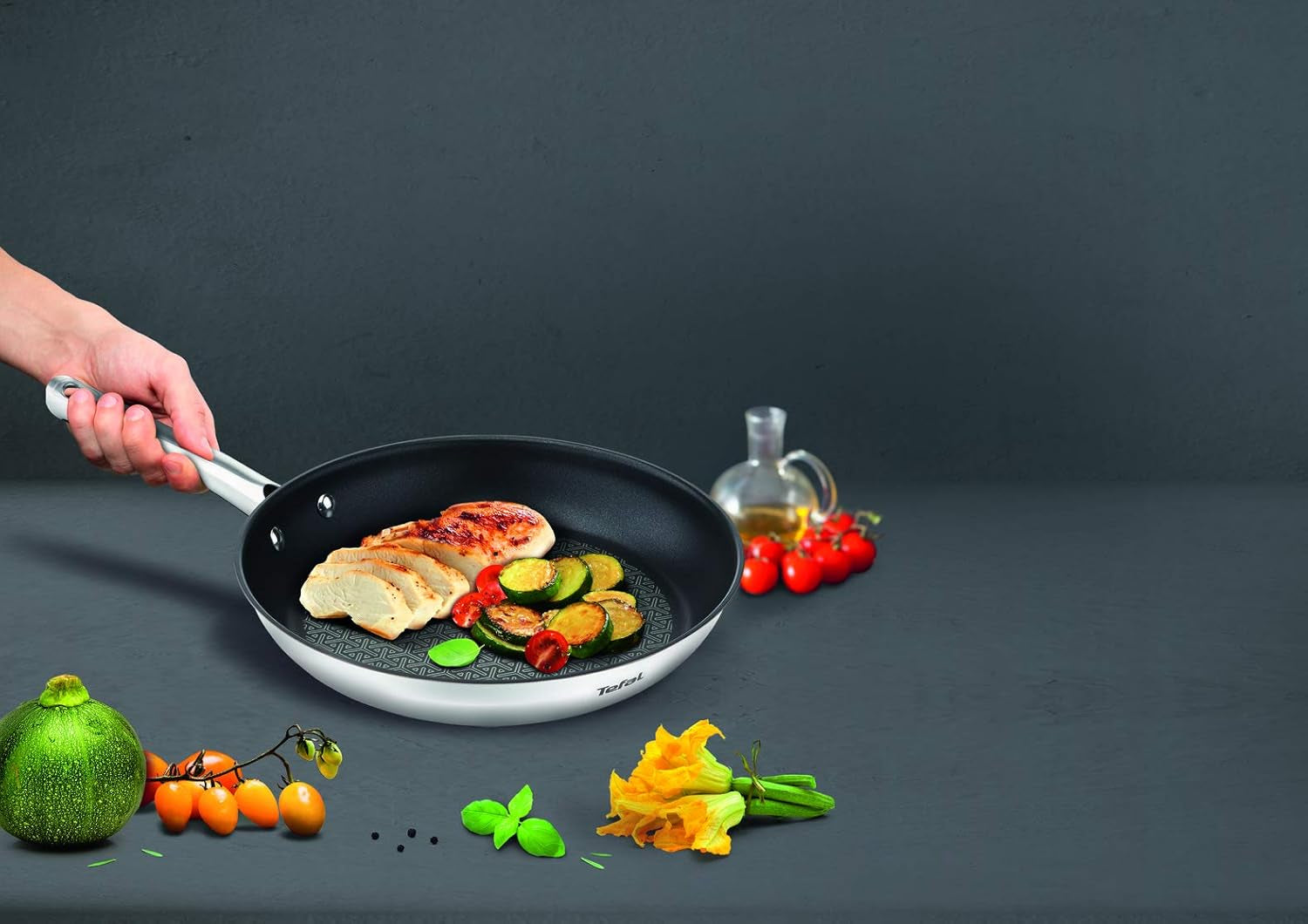 TEFAL DUETTO Set pentole 3 pezzi 20/24/28 cm, induzione Pentole e Padelle Naty Shop