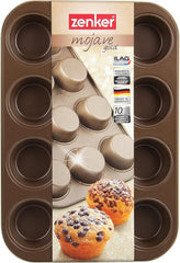 Zenker, stampo per muffin diametro Ø 7 cm, MOJAVE GOLD Stampi e teglie Naty Shop