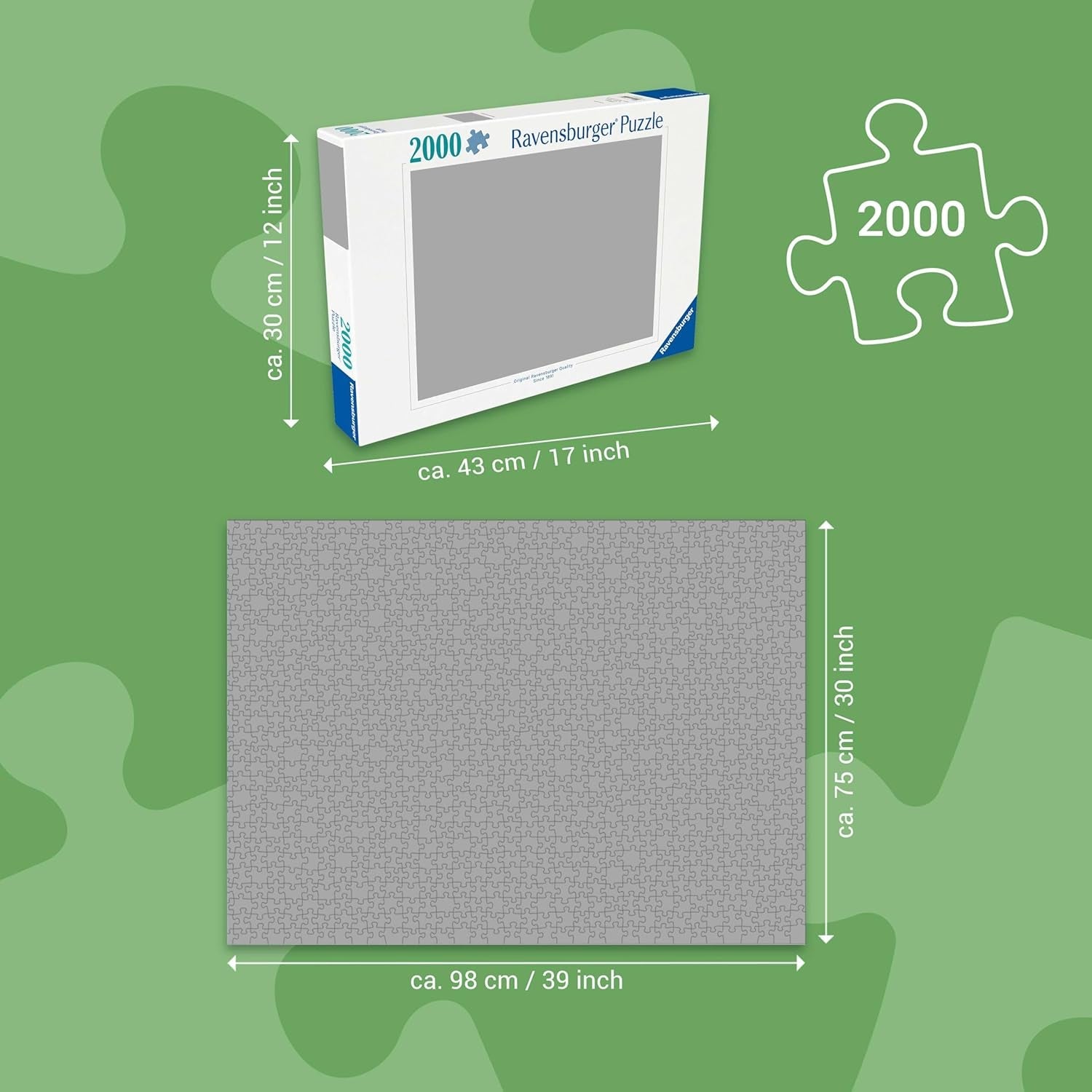 Ravensburger Puzzle 16714 - Spirit Island Canada - puzzle jigsaw de 2000 de piese pentru adulți și copii de peste 14 ani, puzzle peisaj cu motivul Canada Puzzle Naty Shop