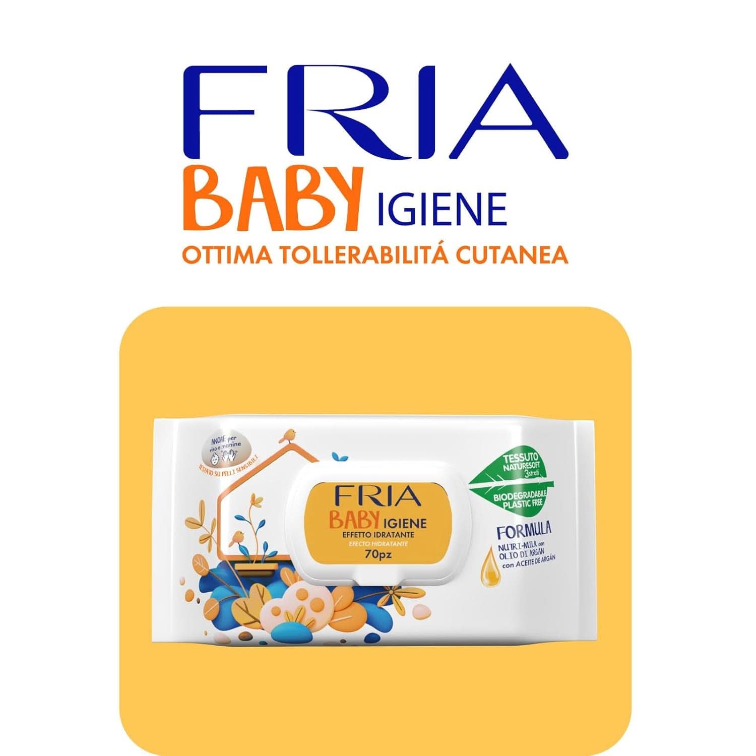 Pachet 70 șervețele umede Servetele Umede Bebelusi Naty Shop