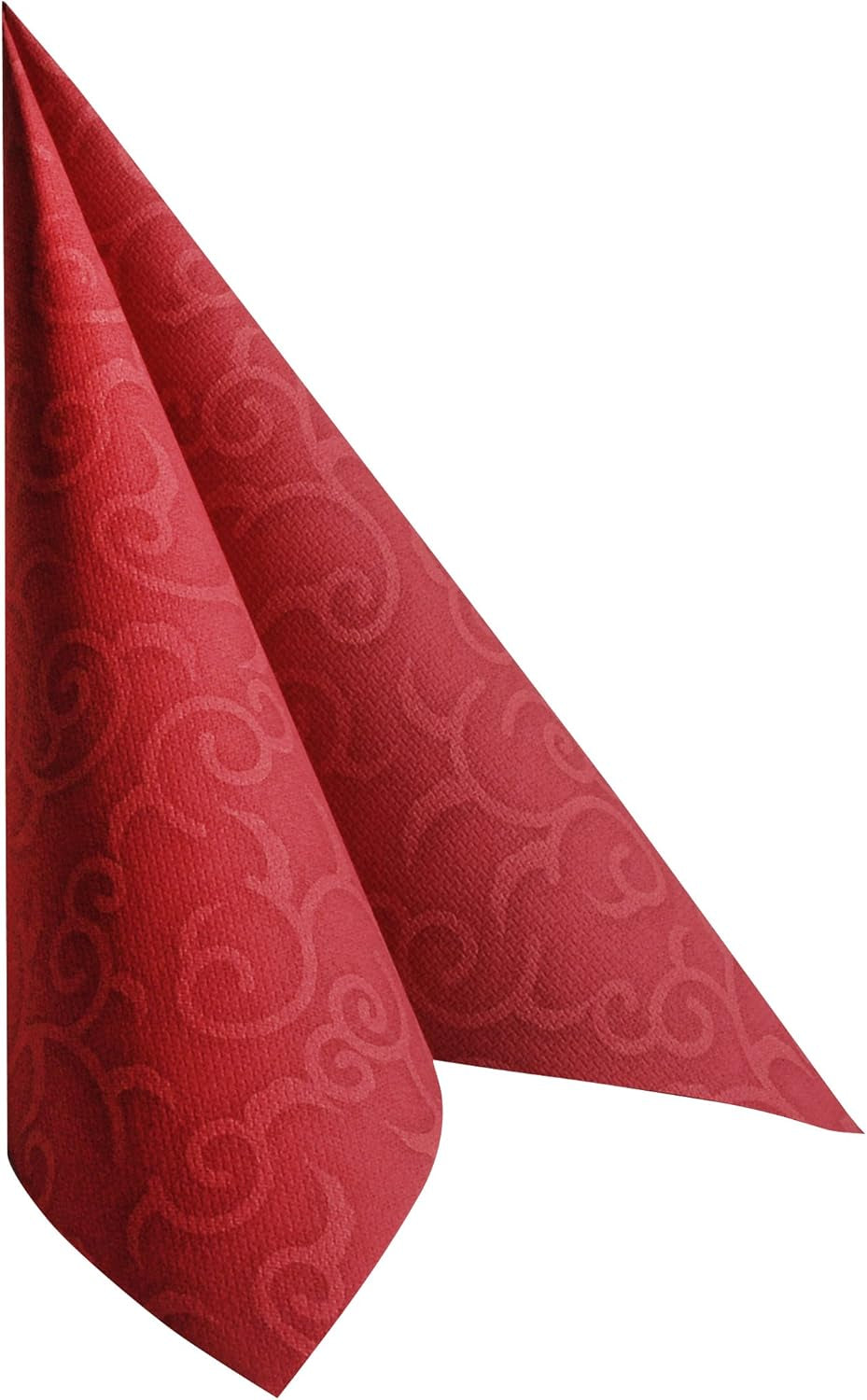 Papstar, 50 de șervețele "ROYAL Collection" 1/4 fold 40 Cm X 40 Cm Bordeaux "Casali", #84880