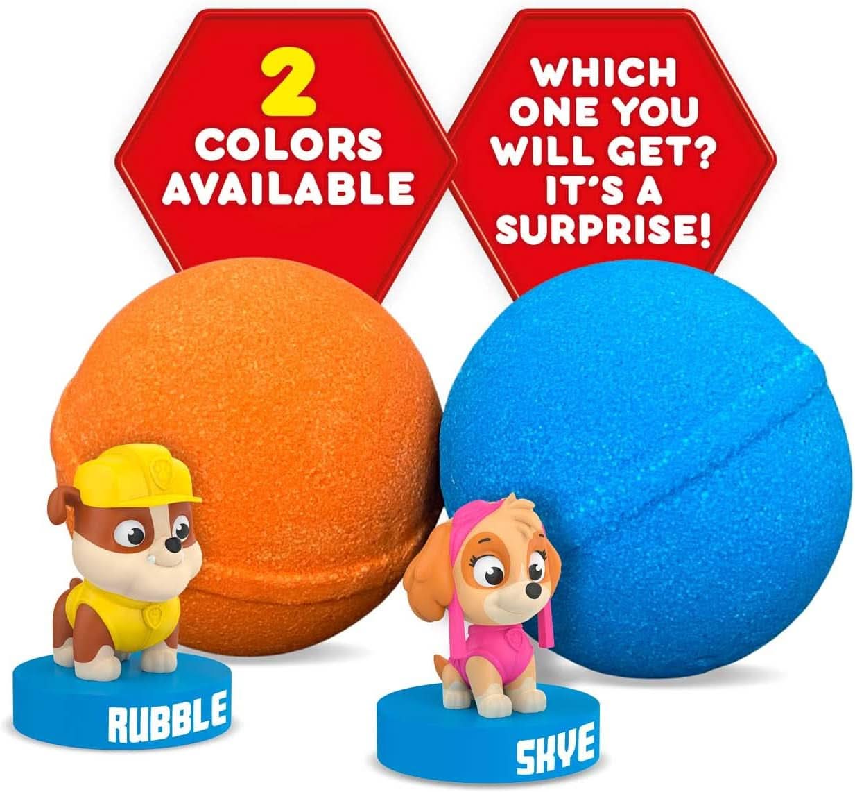 INKEE SURPRISE PAW PATROL, Bomba da bagno per bambini con sorpresa, gusto cola, effetto schiuma, 80 grammi Doccia e bagno Naty Shop