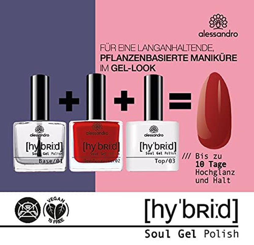 Smalto Ibrido Alessandro Red Paradise – Paradise Red – Unghie perfette in soli 3 step, senza LED – Dura fino a 10 giorni!