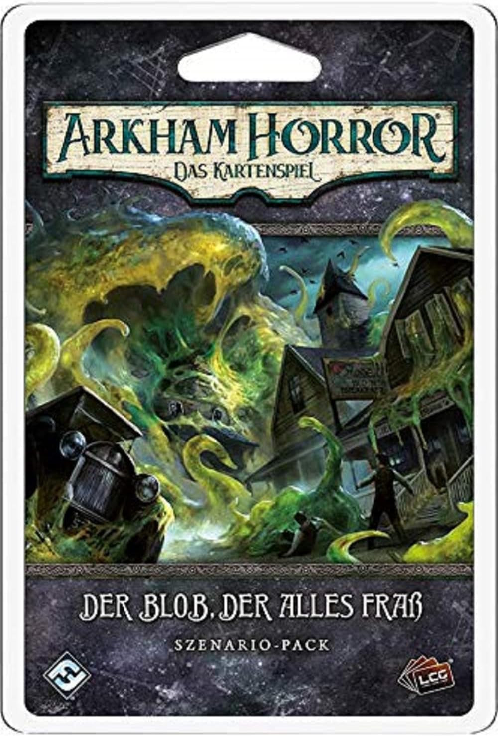 Fantasy Flight Games, Arkham Horror: LCG, Gioco base, Gioco per esperti, Gioco di carte, 1-4 giocatori, Età 14+, 45+ minuti, Tedesco, Multicolor, Colorato