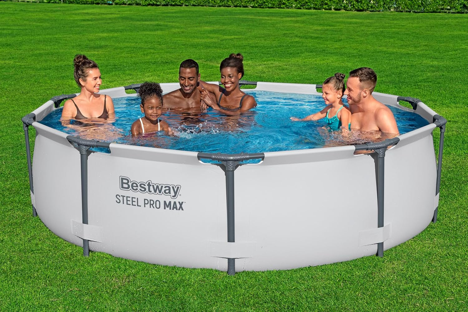 Piscină Bestway Steel Pro Max Frame, rotundă, fără accesorii, 305 x 76 cm