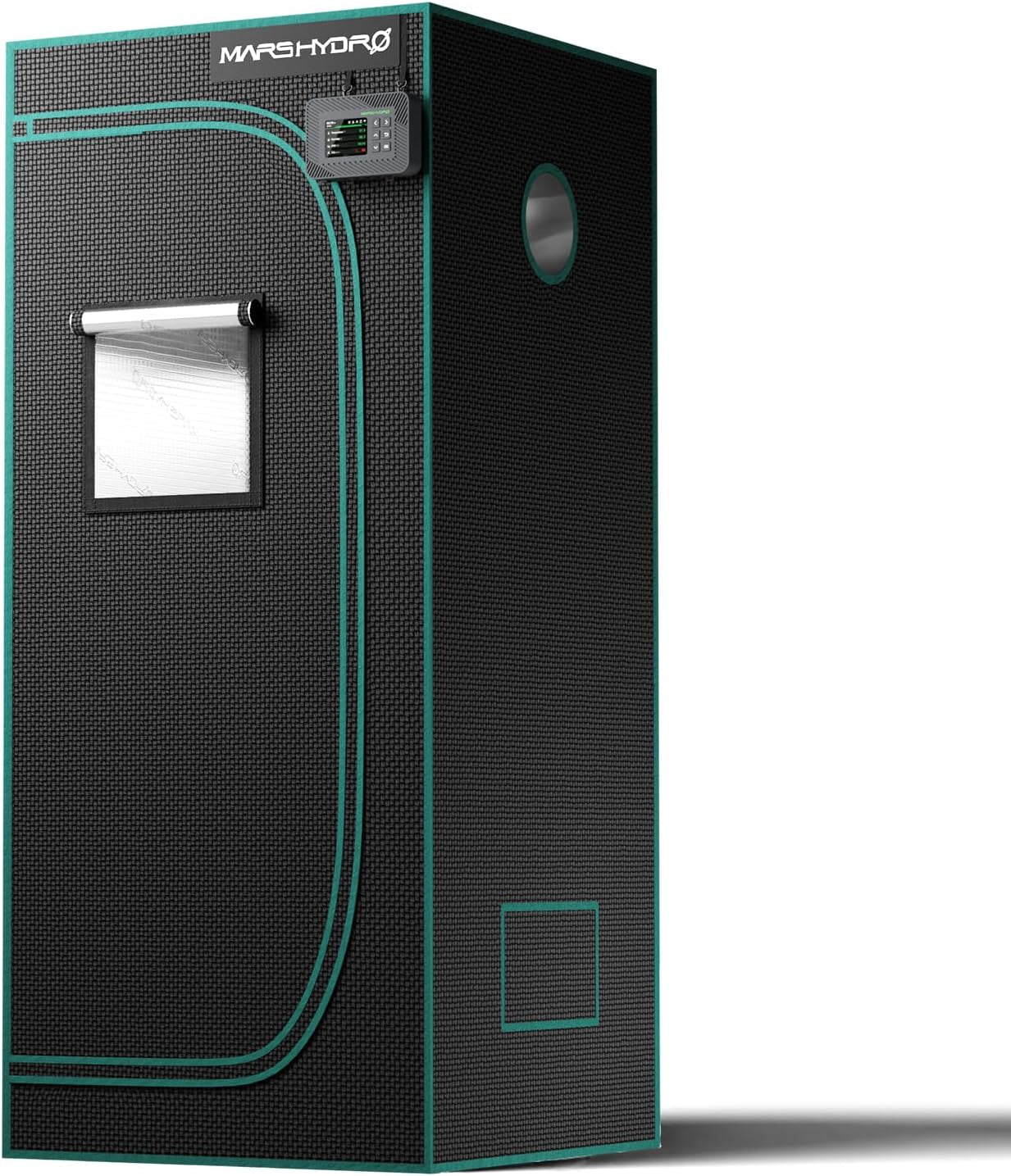 Tenda da coltivazione MARS HYDRO 60x60x140 cm, Tenda da coltivazione per interni, Tende da coltivazione in Mylar riflettente per coltura idroponica, Vassoio inferiore rimovibile per spazio di coltivazione delle piante