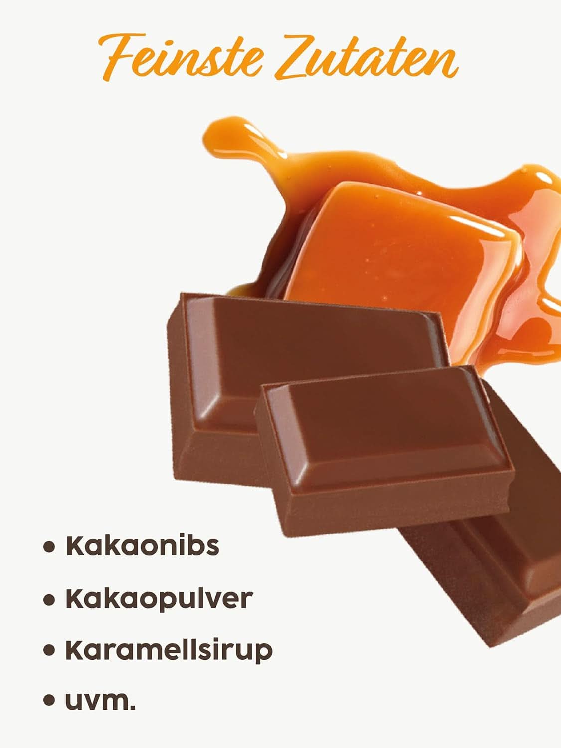 Topping per il caffè Kotanyi Cacao Kiss | Naty Shop Meravigliose gocce di cioccolato fine confezione da 4 (4 x 63 grammi)