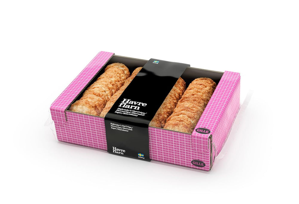 Tarte suedeze cu ovăz Gille, Havre Flarn, 600 g