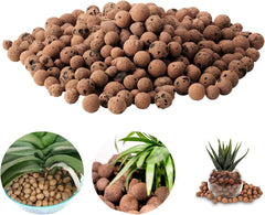 Granuli di argilla a grana grossa, Granuli di argilla espansa, Granuli vegetali, Substrato per piantagione idroponica in argilla espansa 1 litro, Granuli di argilla granulata da 5-8 mm