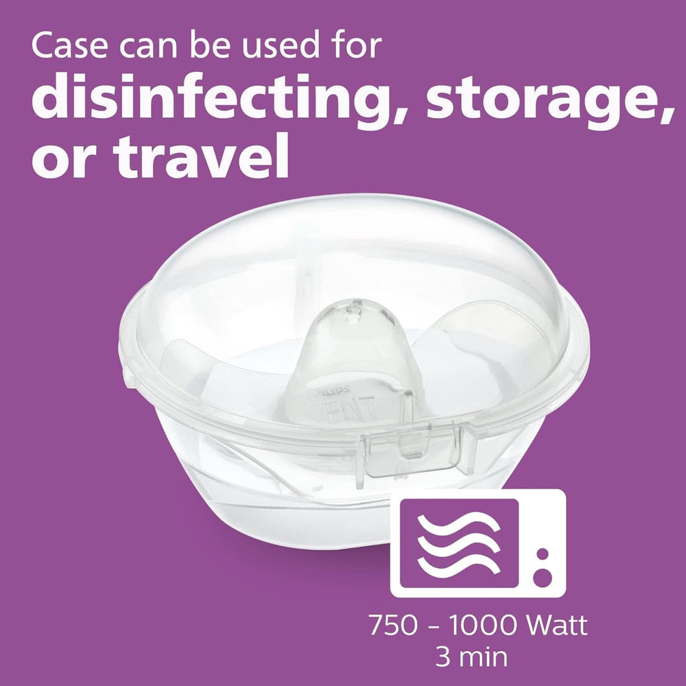 Philips Avent SCF153/03 Protezione capezzolo, Con scatola portaoggetti, Media, 2 pezzi Accessori Alimentazione e Allattamento Bebe Naty Shop