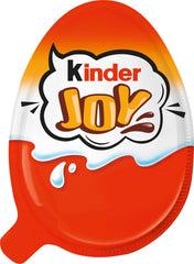 Kinder Joy confezione da 2 - Una metà con deliziosa crema al latte e cacao e palline croccanti, l'altra metà con una grande sorpresa - Cioccolato pasquale, dolci pasquali - Regalo di Pasqua - 40g