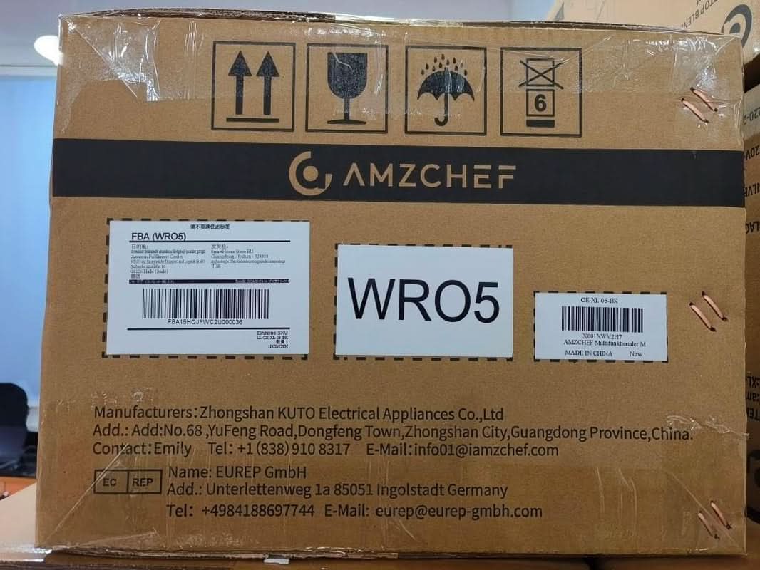 Frullatore AMZCHEF, 8 menu intelligenti e 10 velocità, touch screen LCD Kitchen Naty Shop