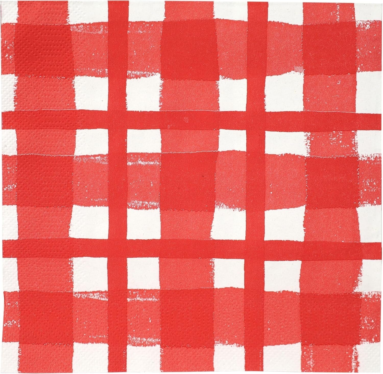 Talking Tables 20 X Yellow Gingham Șervețele de unică folosință din hârtie reciclată pentru picnicuri și cine de vară în aer liber, ecologice pentru petreceri aniversare, Paște, nunți, grătare, 3 straturi 33 Cm