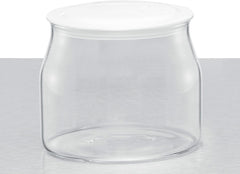 Borcan de schimb Rommelsbacher JG 1 pentru preparatorul de iaurt și cremă de brânză JG 80-1,2 litri, cu capac (pachet de 2) Cutii depozitare alimente Naty Shop