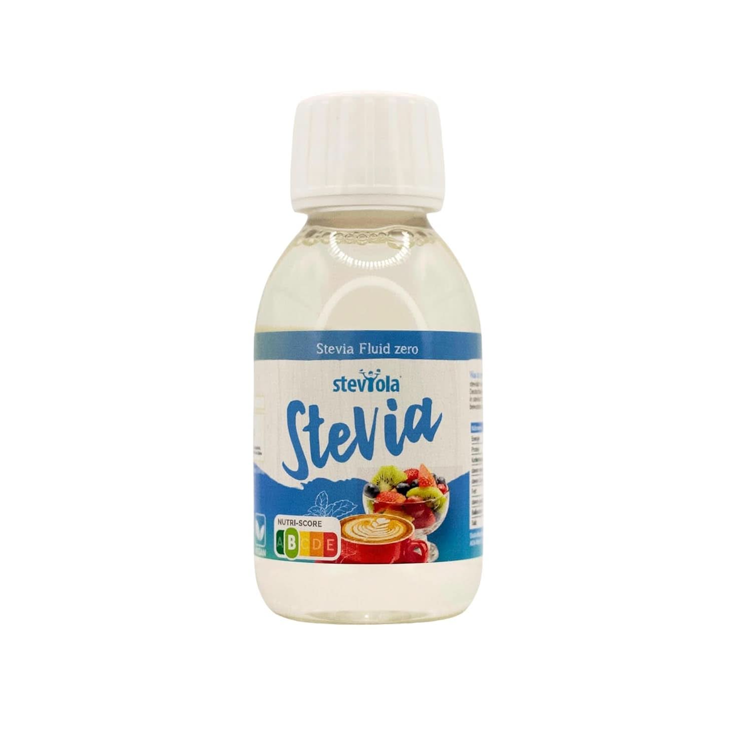 Steviola Stevia Fluid aromă de cireșe fructate, 125 ml Indulcitori Naty Shop 125 ml Zero