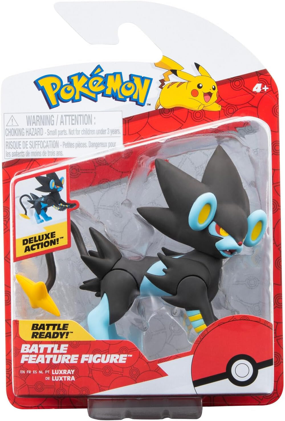 Pokémon PKW3035 - Battle Feature Figure - Turtok, figură mobilă oficială, 11.5 cm Action figures Naty Shop Luxtra