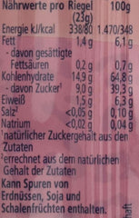 Barretta Hipp Fruit-Friend Leopard biologica, yogurt-ciliegie in purea di banana, 22 x 23g Mamma e Bambino Naty Shop