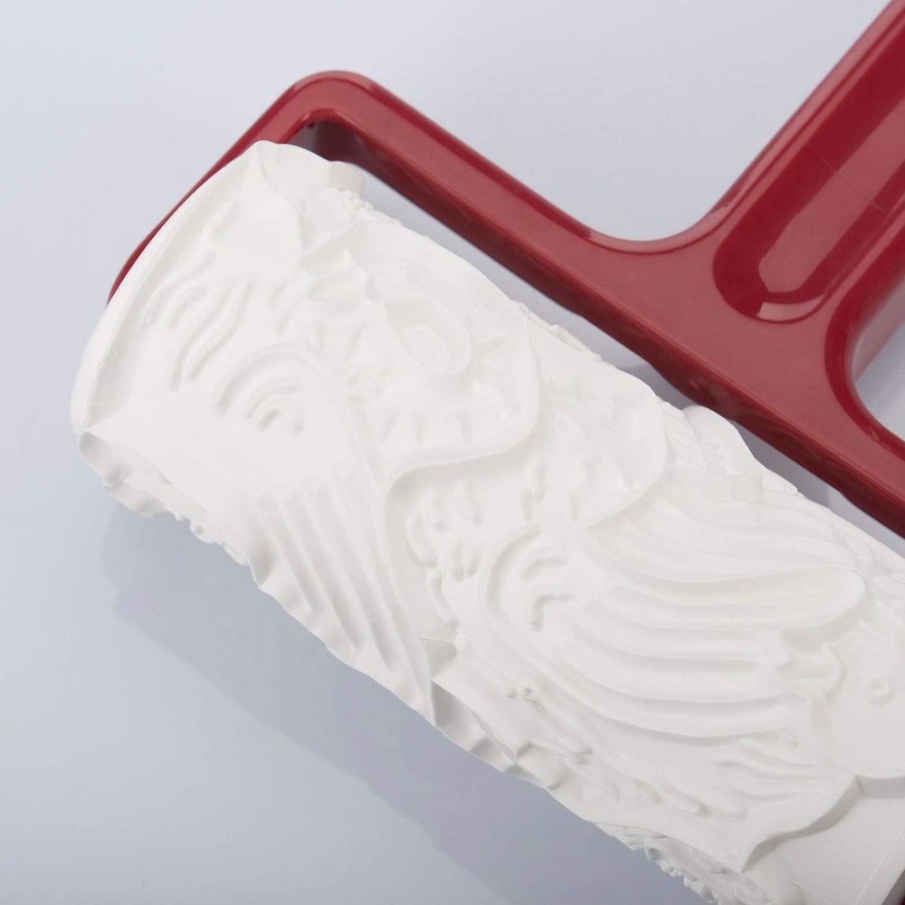 Westmark Spekulatiuswalze, Mit 7 verschiedenen Motiven, Länge: 17.2 cm, Kunststoff, Klausi, Weiß/Rot, 32162270