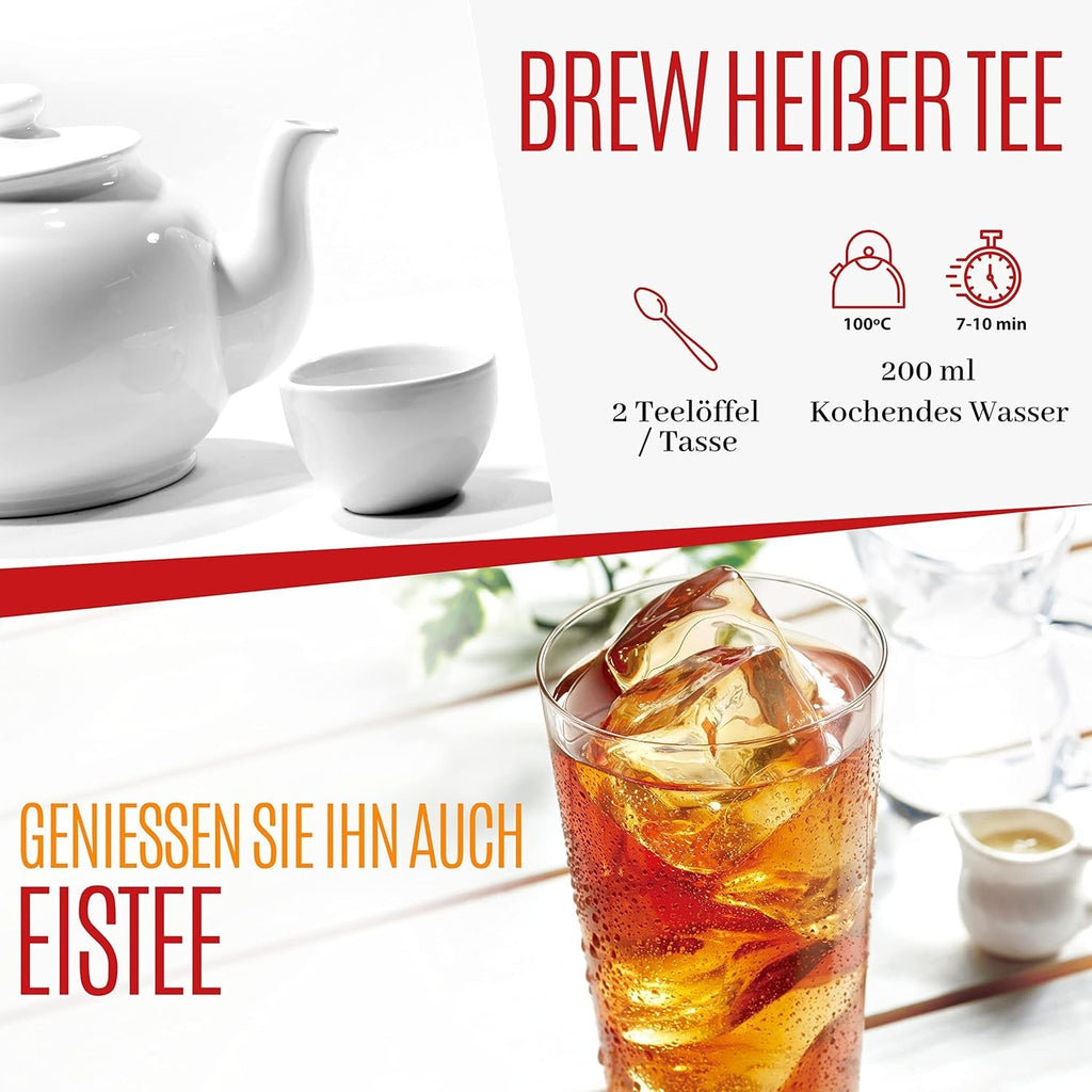 VITSTORM® BIO TEE Mom &amp; Kids – Ceai pentru femei și alăptare – Rooibos, mere, fenicul, melisă, alchemilla, căpșuni – Ceai relaxant - Fructat și delicios - Fără cofeină - Ceai din plante 100 g