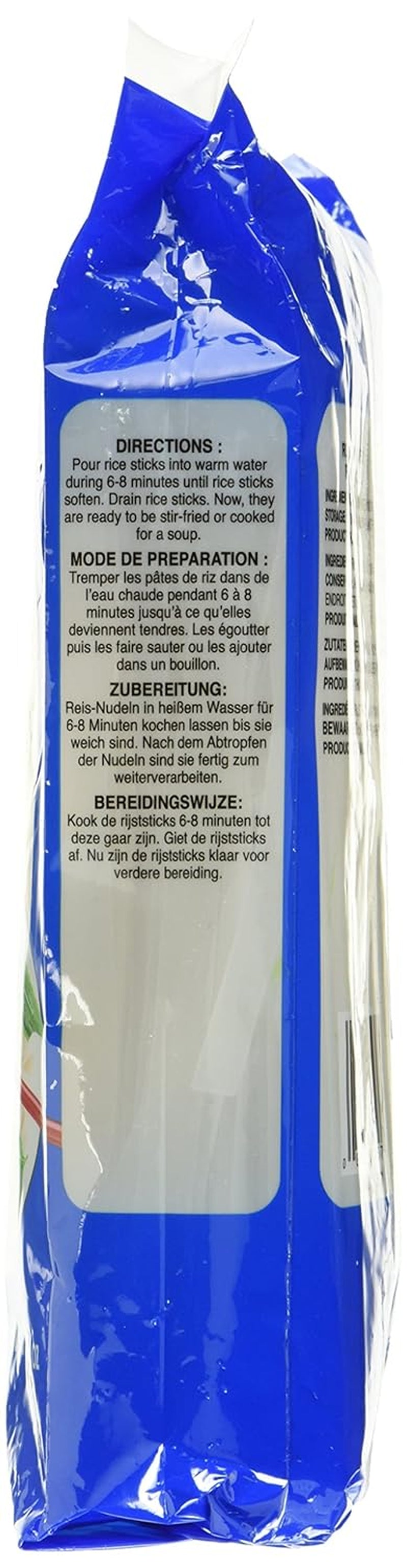 Tagliatelle di riso al gallo, 10 mm, grado 1 (1 confezione x 375 g)