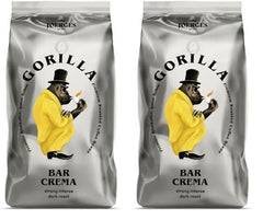 Joerges Kaffee ganze Bohnen Espresso  Bar Crema, 1 kg (Packung mit 2)